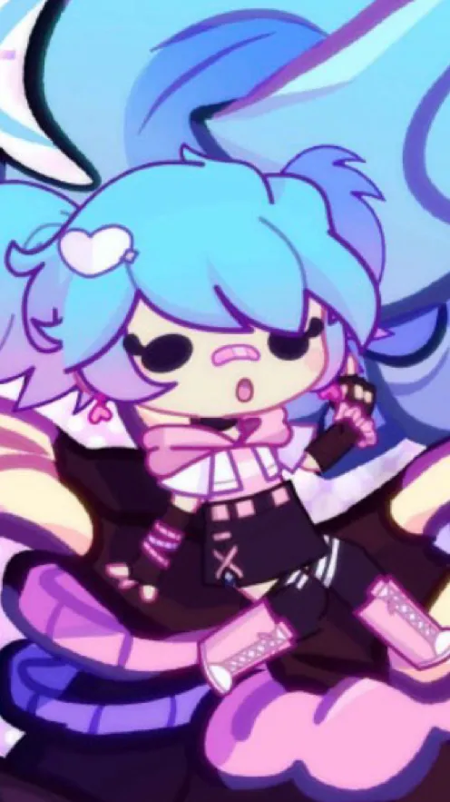 ai character: 🫧Bubbly!🫧 background