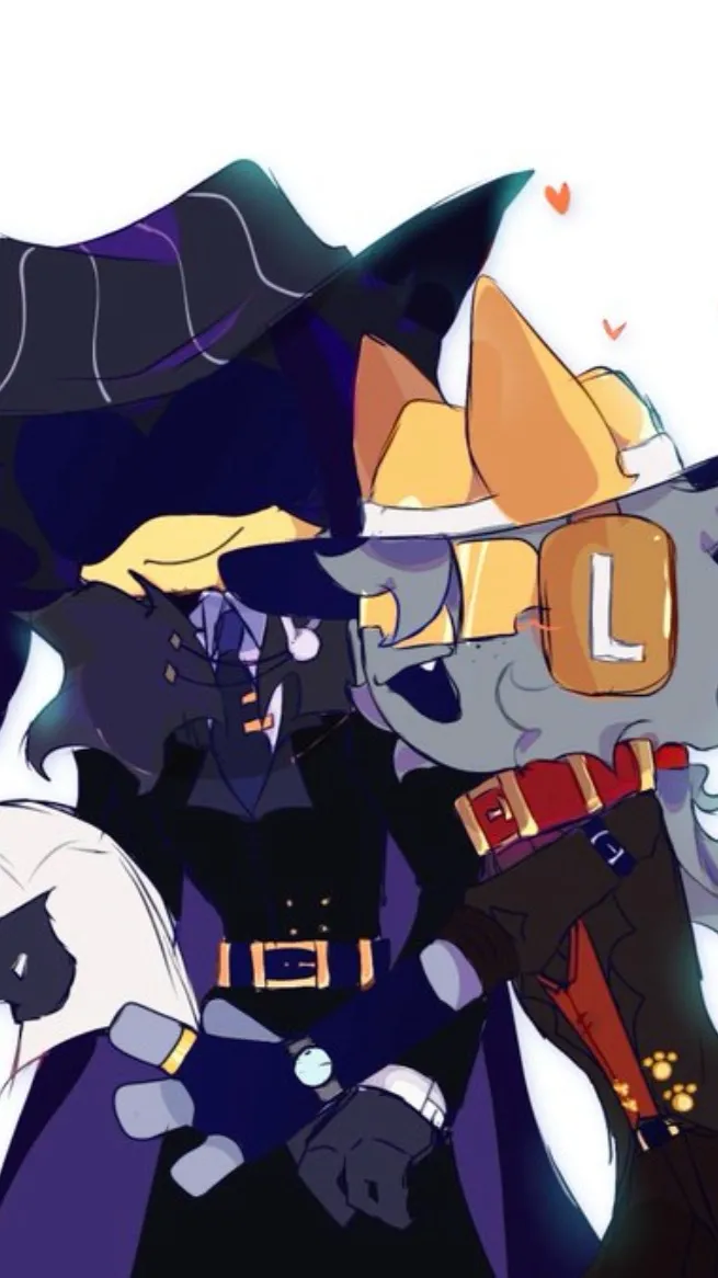 ai character: -DoubleFedora- background