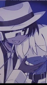 ai character: -2p DoubleFedora- background