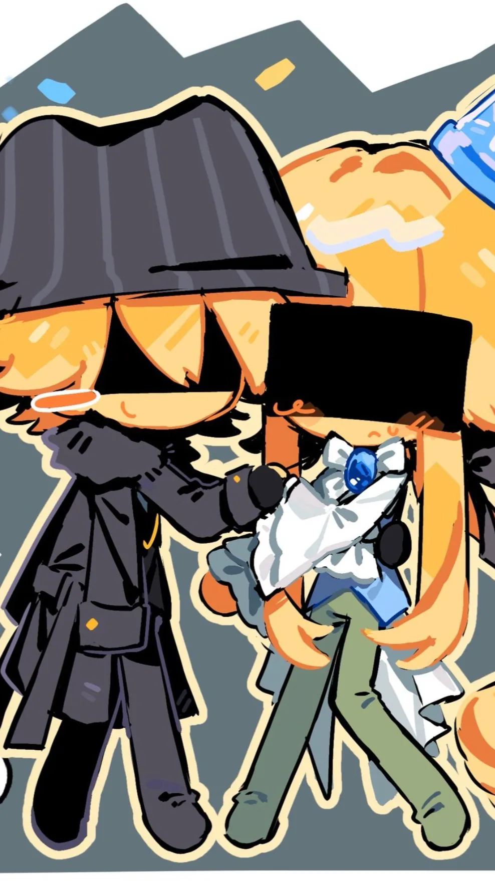 ai character: -FrozenDebt- background