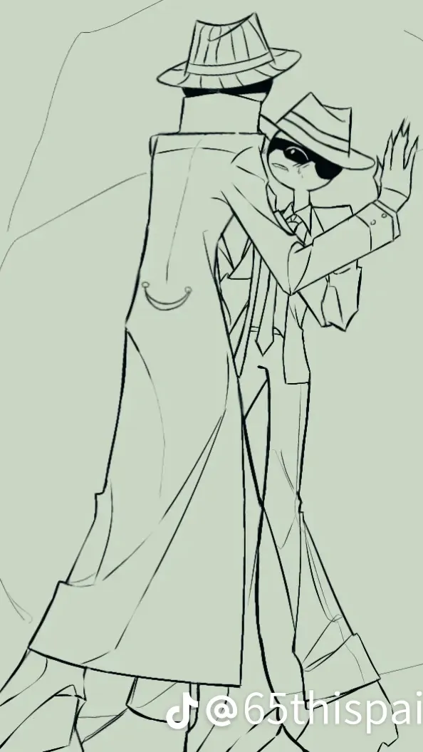 ai character: -DoubleFedora- background