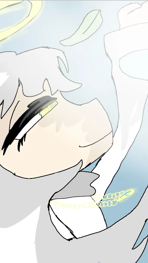 ai character: I'm taking a break background