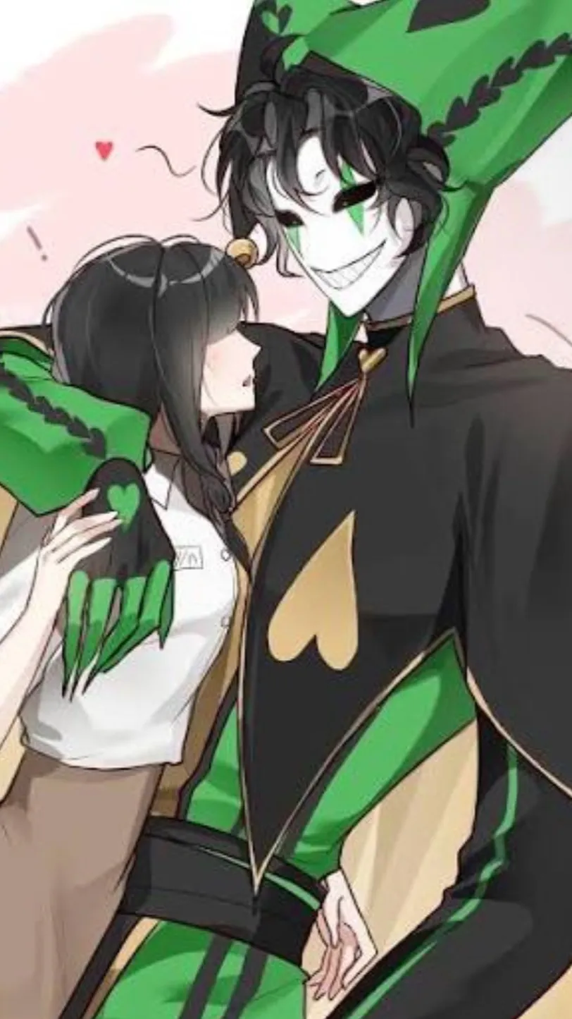 ai character: Harlequin x Y/N background