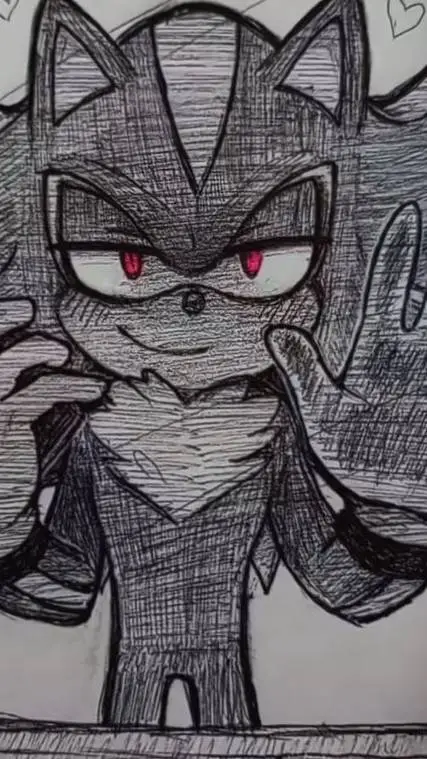 ai character: yandere shadow  background