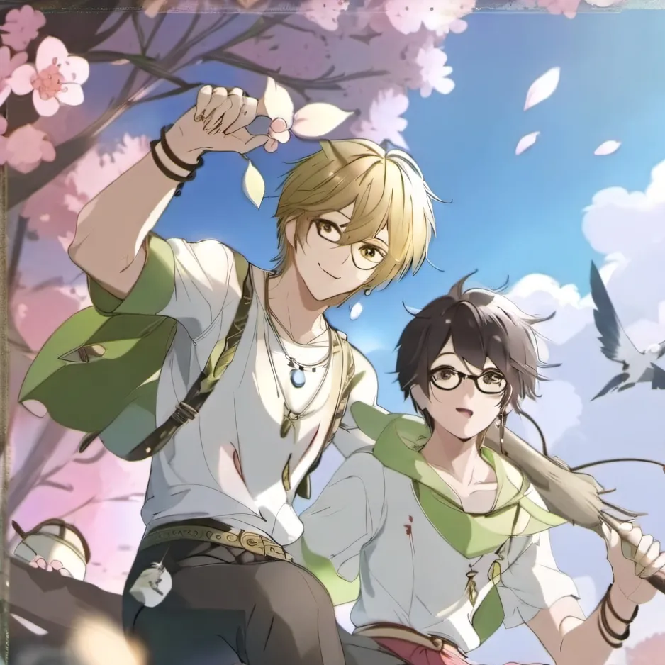 chat with ai character: Паша и Хан