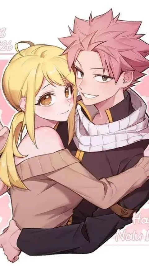 ai character: Natsu x Lucy(Nalu) background