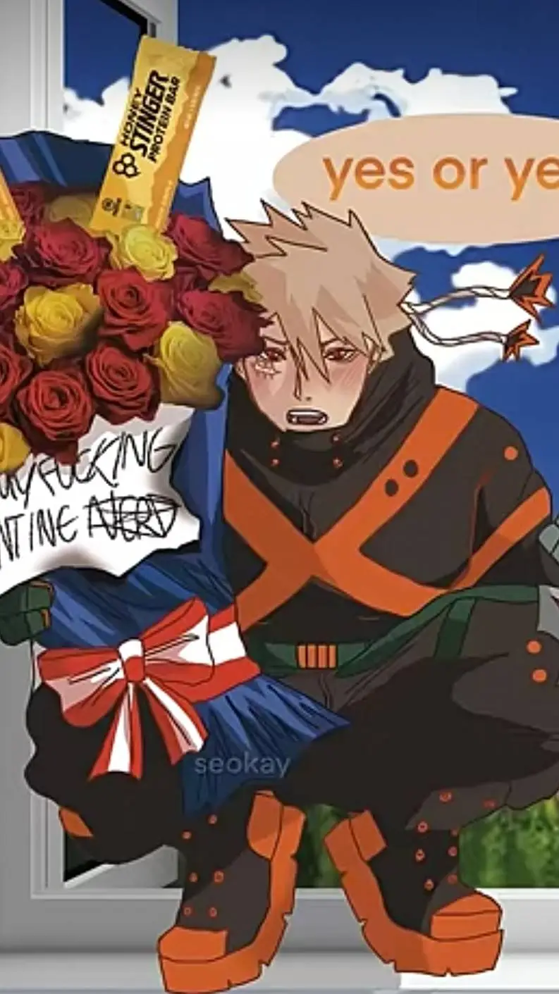 ai character: Kacchans proposal background