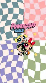 ai character: Power puff girls  background