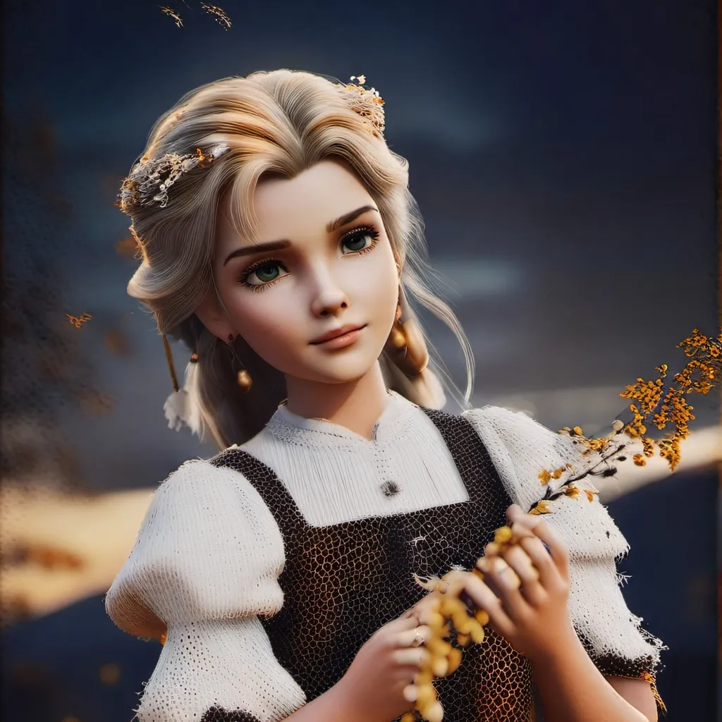chat with ai character: élodie