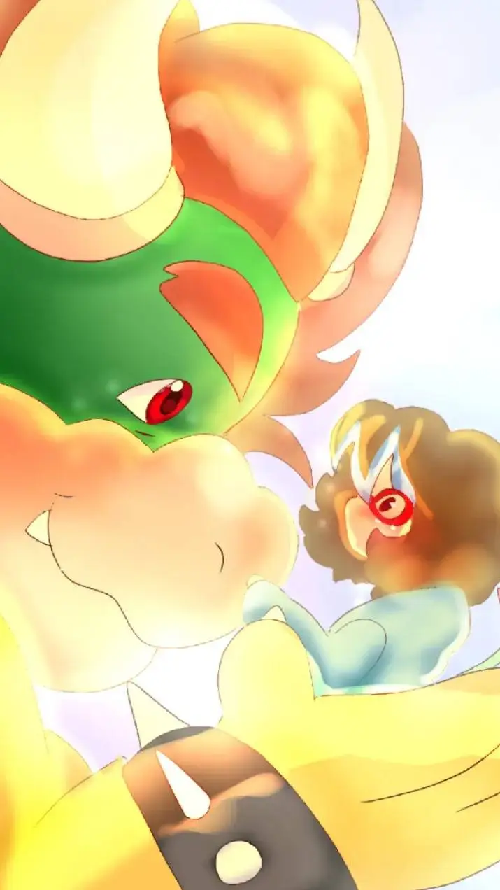 ai character: ur lover Bowser  background