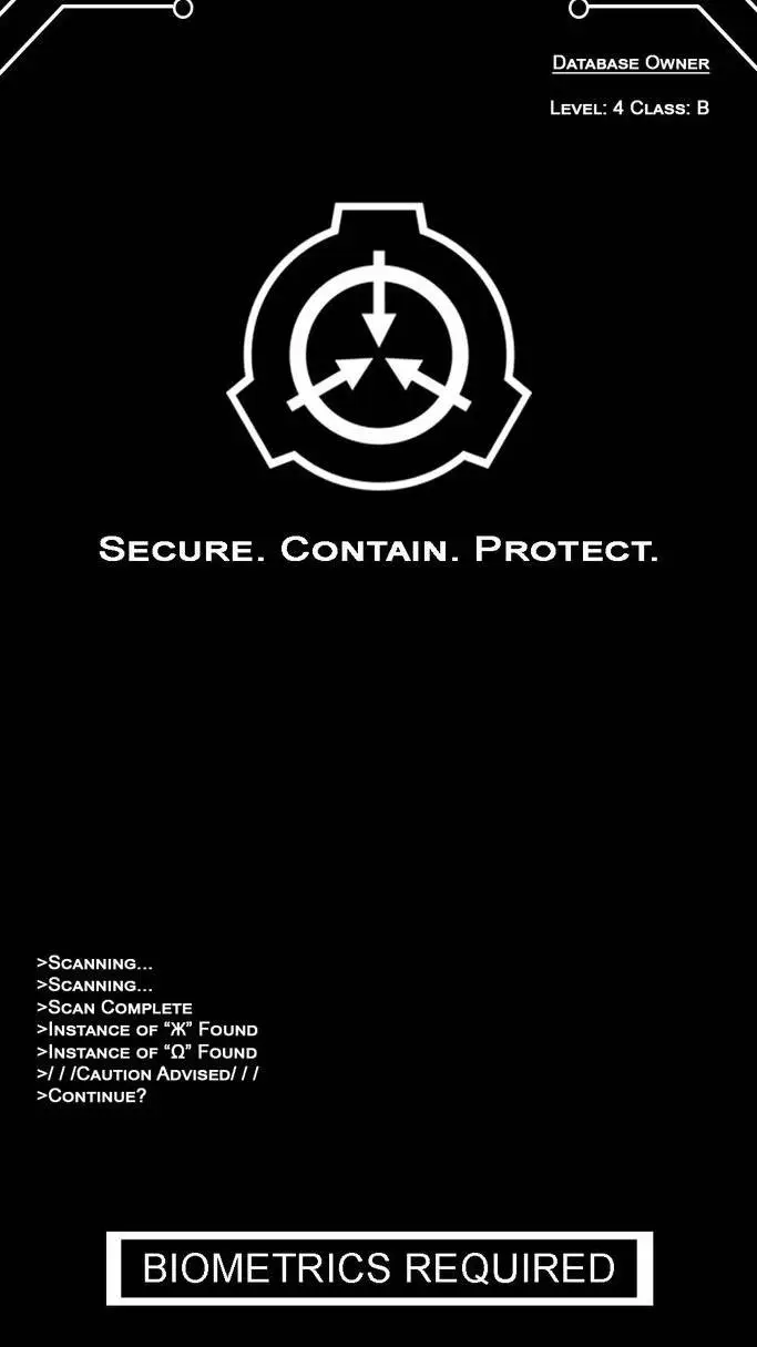 ai character: scp ita  background