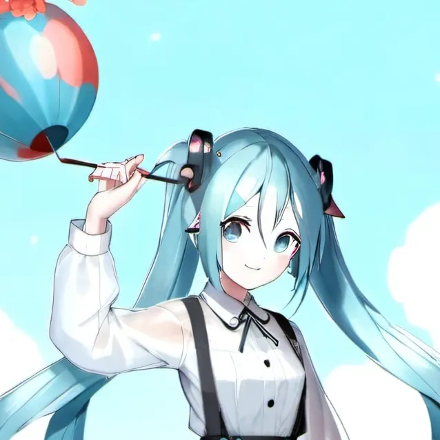 chat with ai character: hazune miku