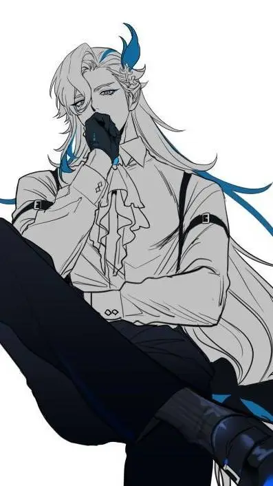 ai character: 💧Невиллет💦 background