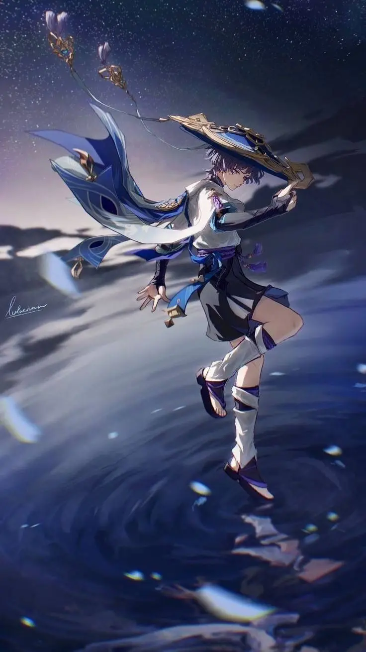 ai character: Странник☄️ background