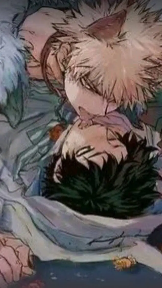 ai character: bakudeku xD background