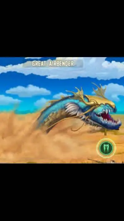 ai character: great Airbender  background