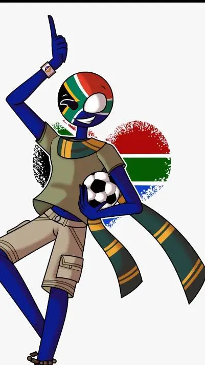 ai character: south Africa  background