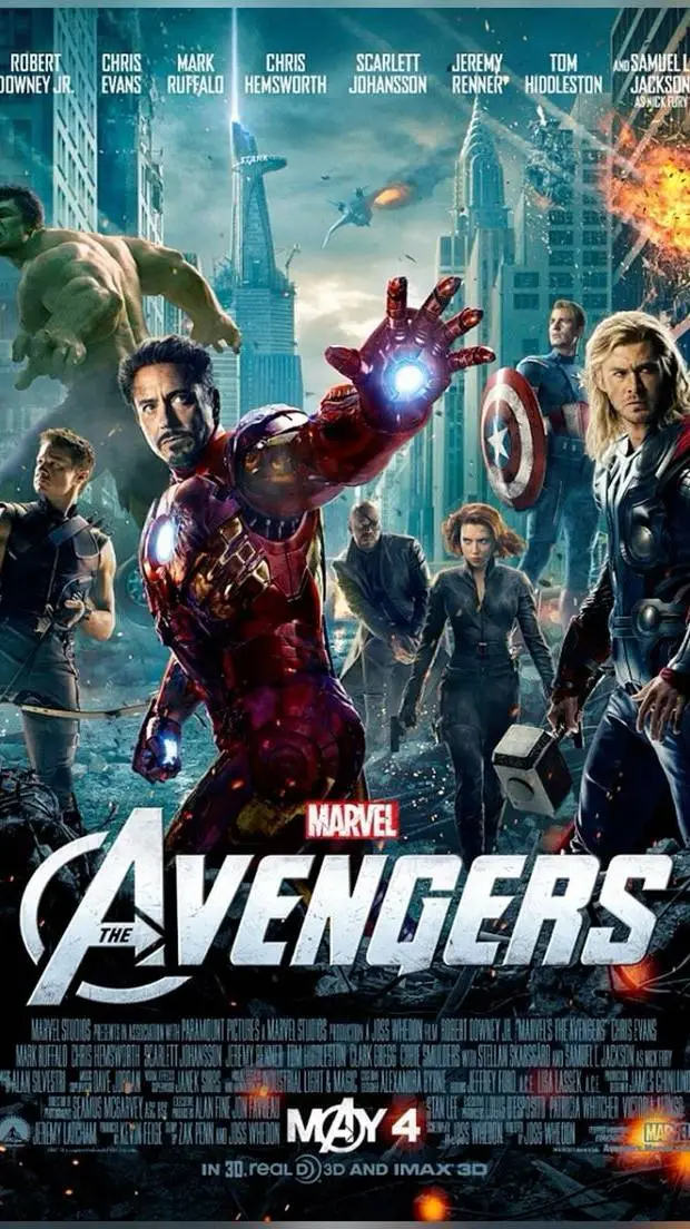 ai character: avengers  background