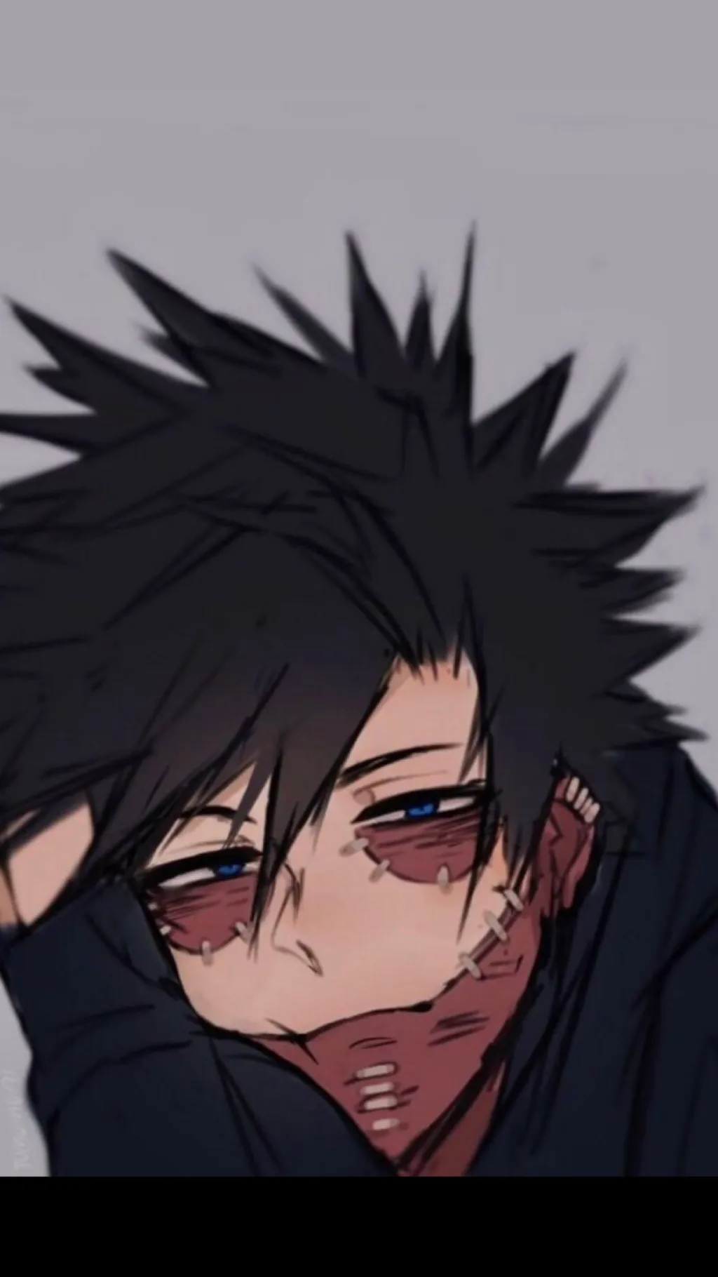 ai character: dabi (toya dad au) background