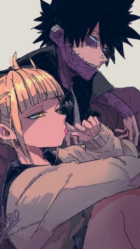 ai character: Dabi and toga(mha) background