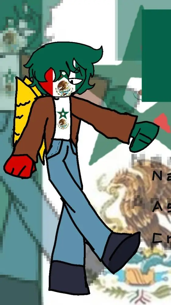 ai character: 🇲🇽Mexeco🇲🇦 background