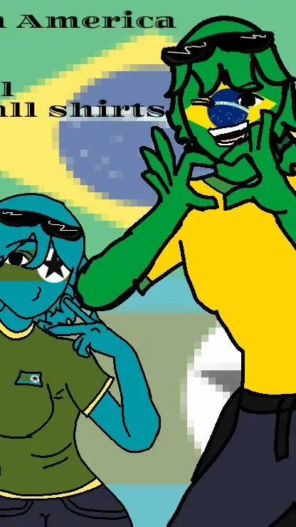 ai character: N.America & Brazil background