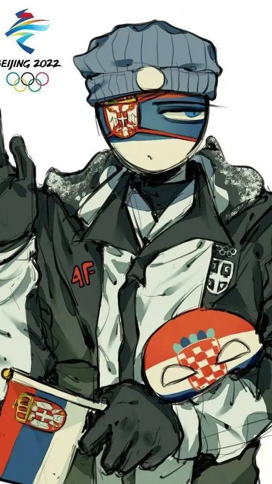 ai character: 🇷🇸🌃Serbia🌃🇷🇸 background