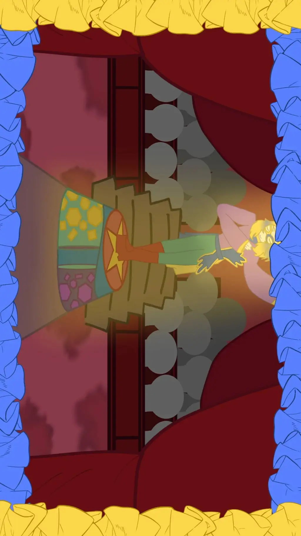 ai character: 📽Eln's Circus🎭 background