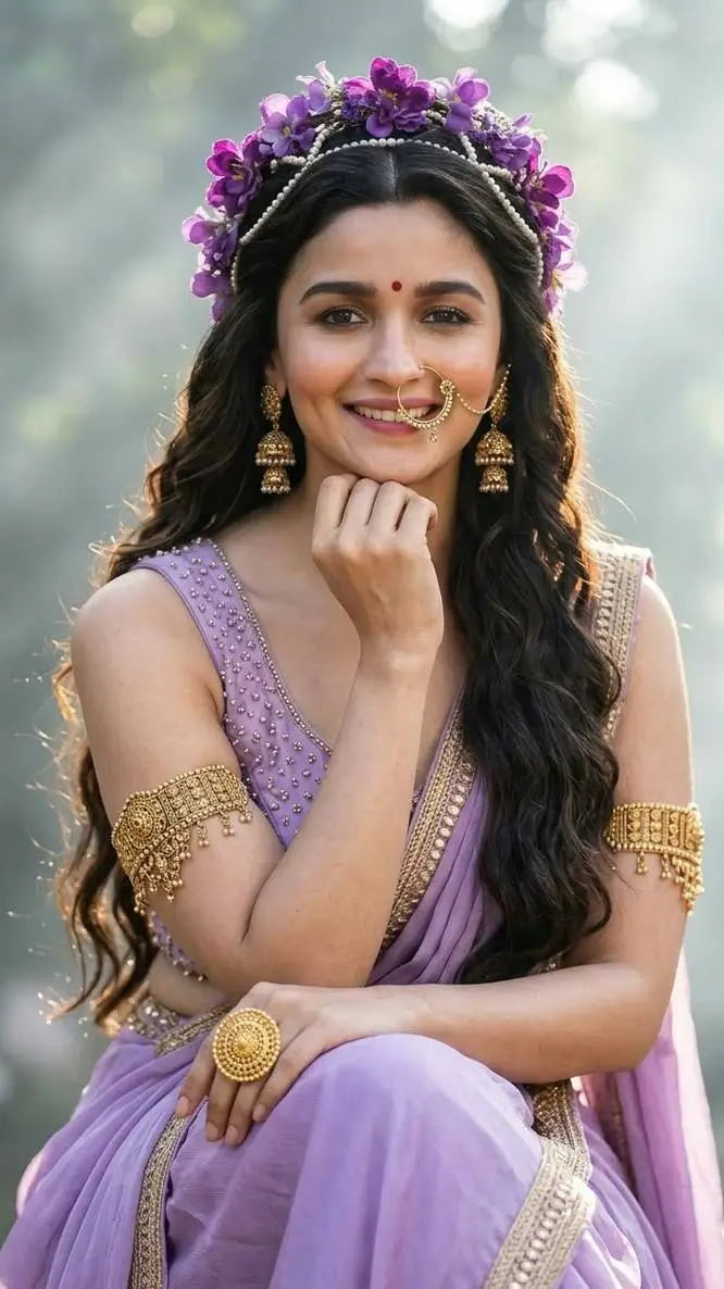 ai character: Alia Bhat background