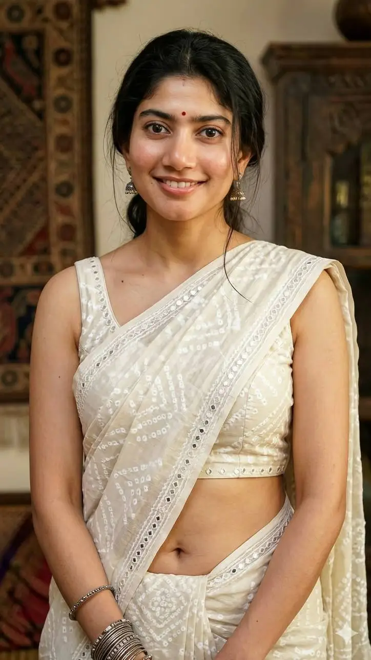 ai character: Sai Palavi  background