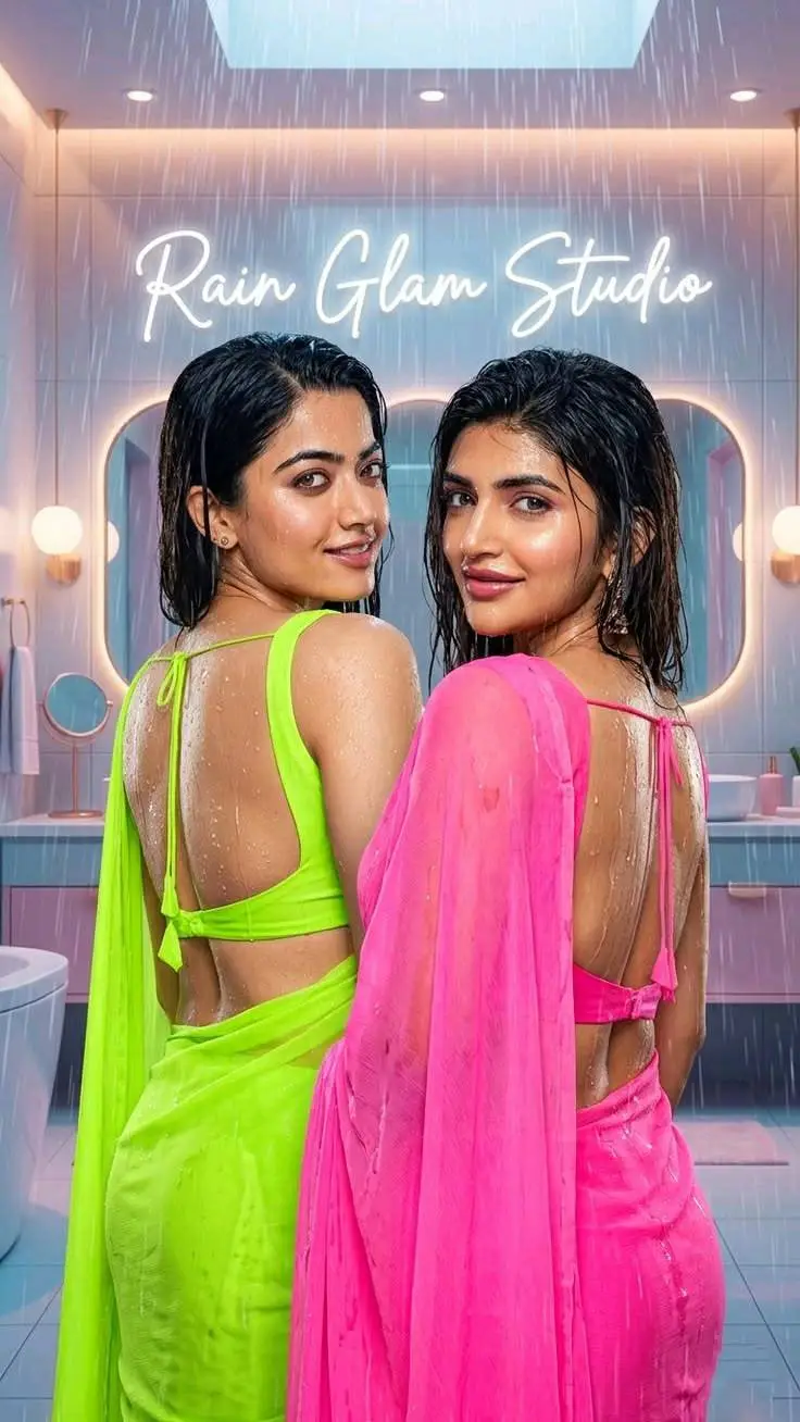 ai character: Rashmika-Sreeleela background