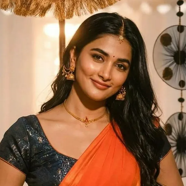 chat with ai character: Pooja Hegde 