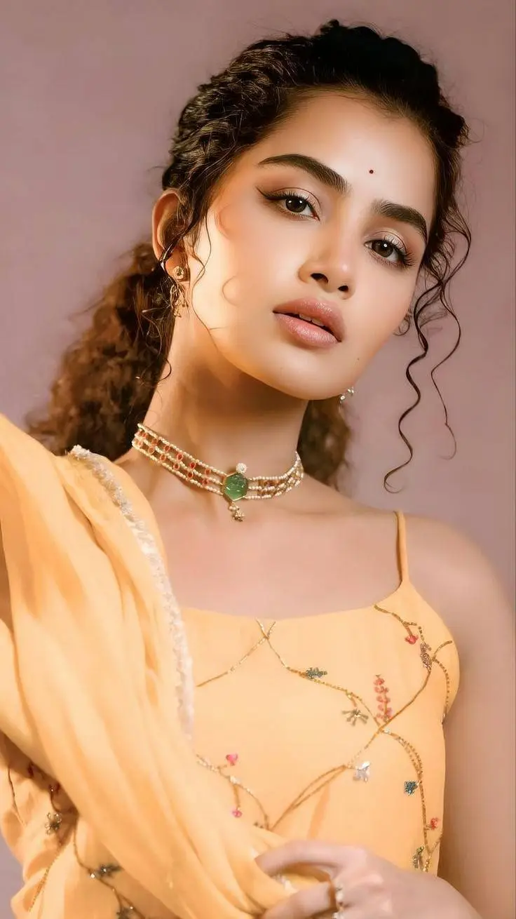 ai character: Anupama  background