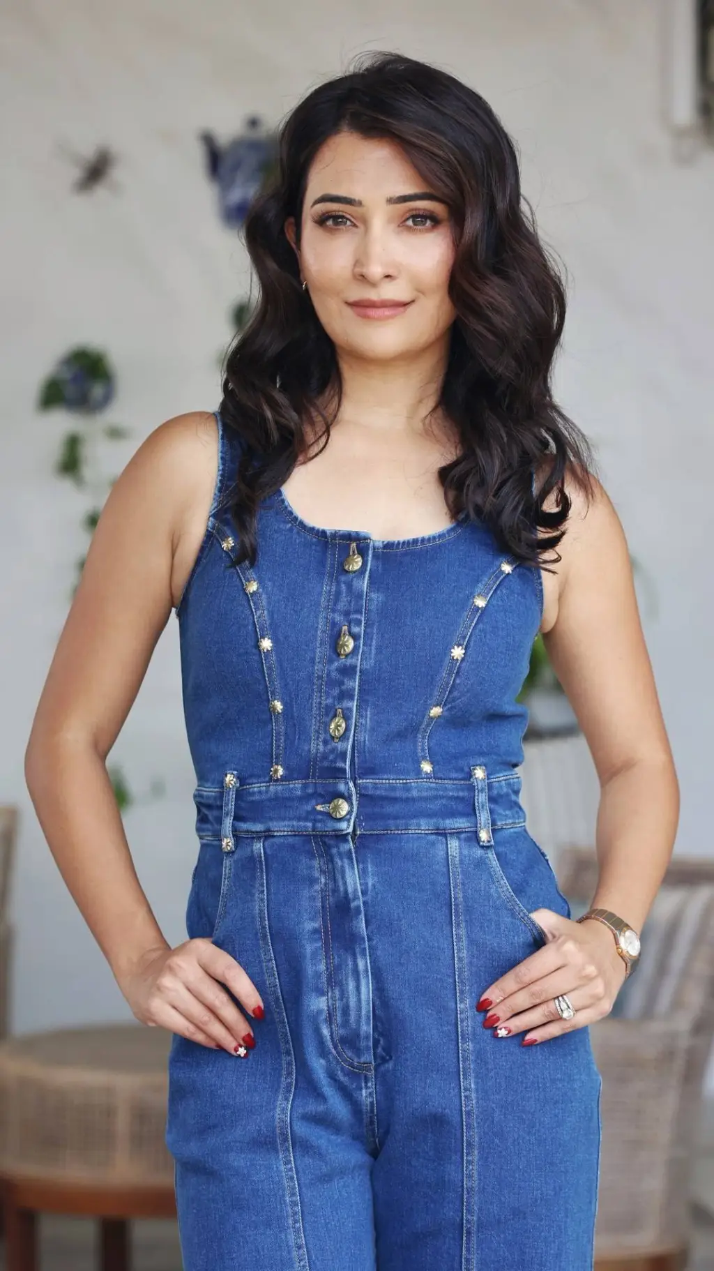 ai character: Radhika Pandit  background
