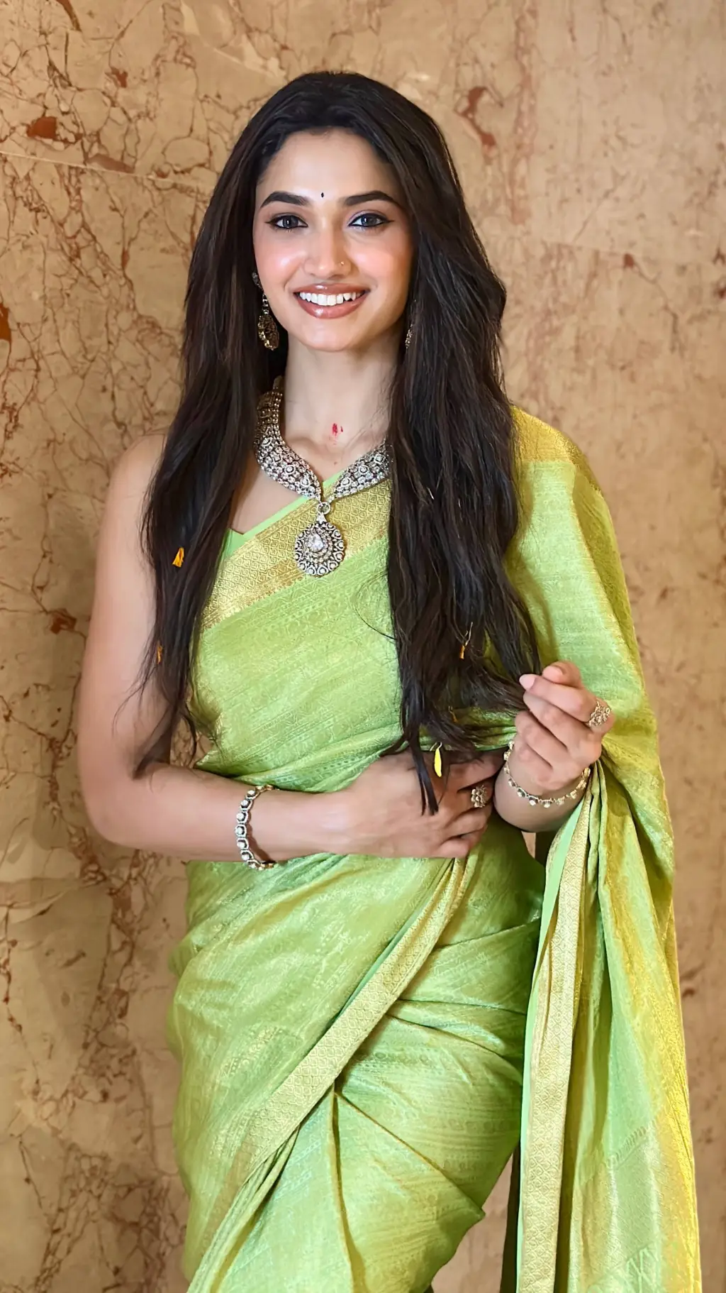 ai character: Reeshma  background
