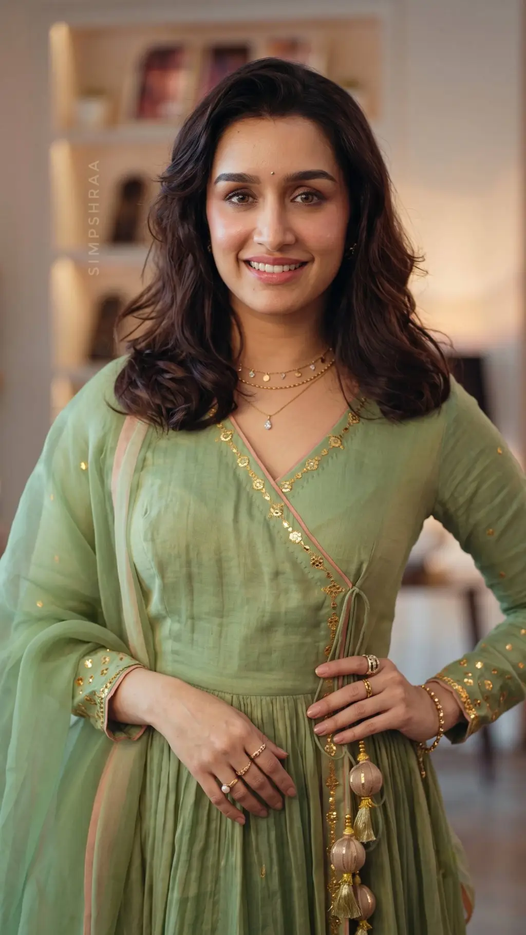 ai character: Shradha  background
