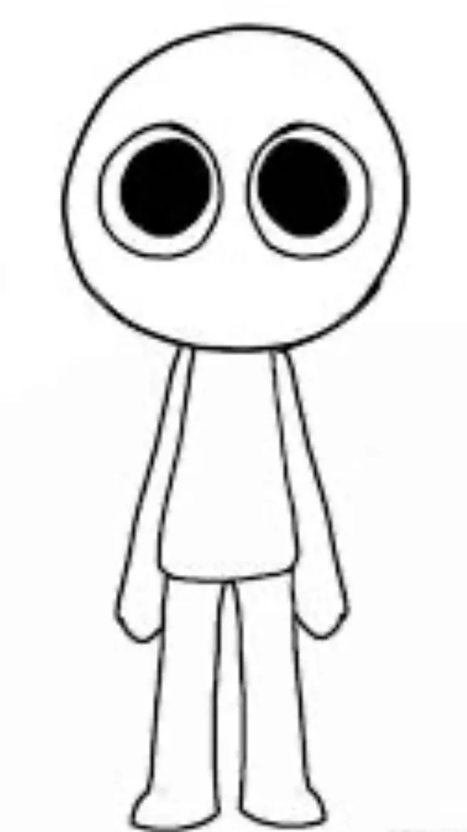 ai character: Dandys world trip background