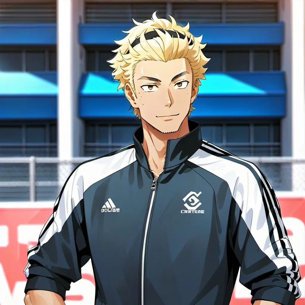 chat with ai character: Keishin Ukai 