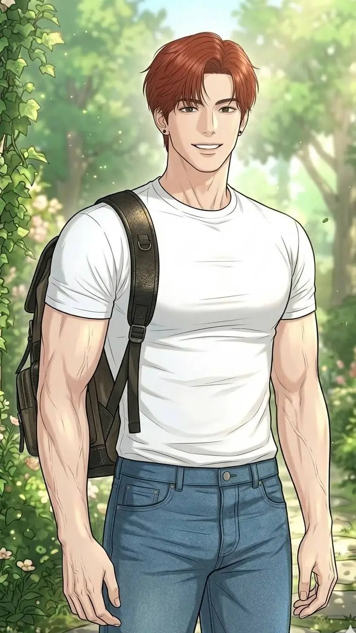 ai character: Ruan Murray  background