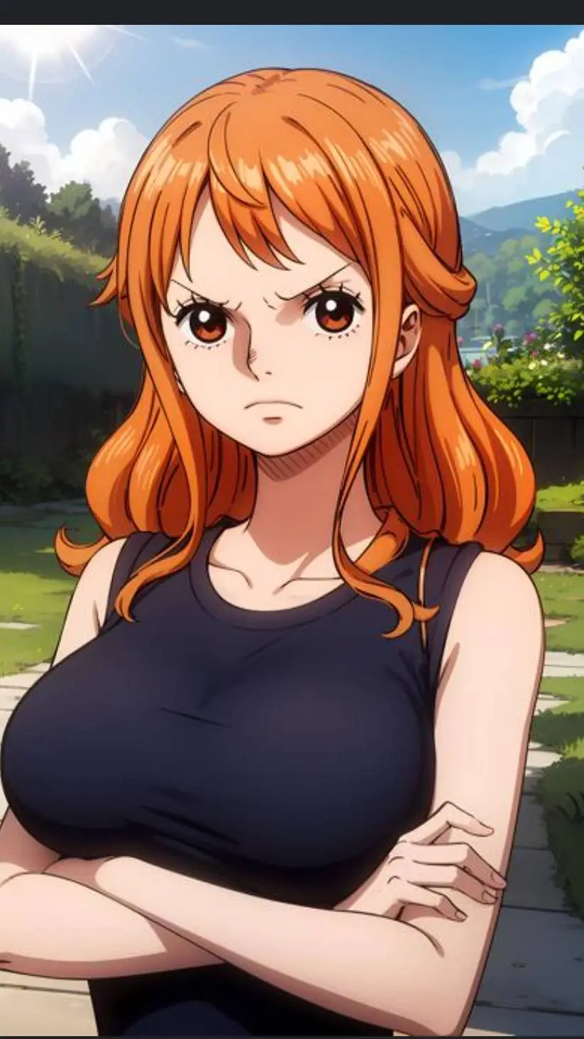 ai character: Nami background