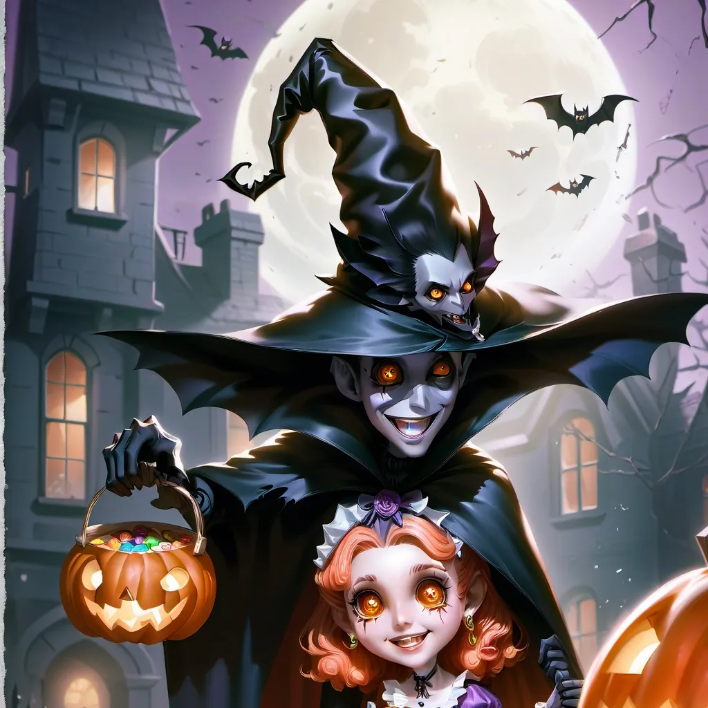 chat with ai character: Halloween special 