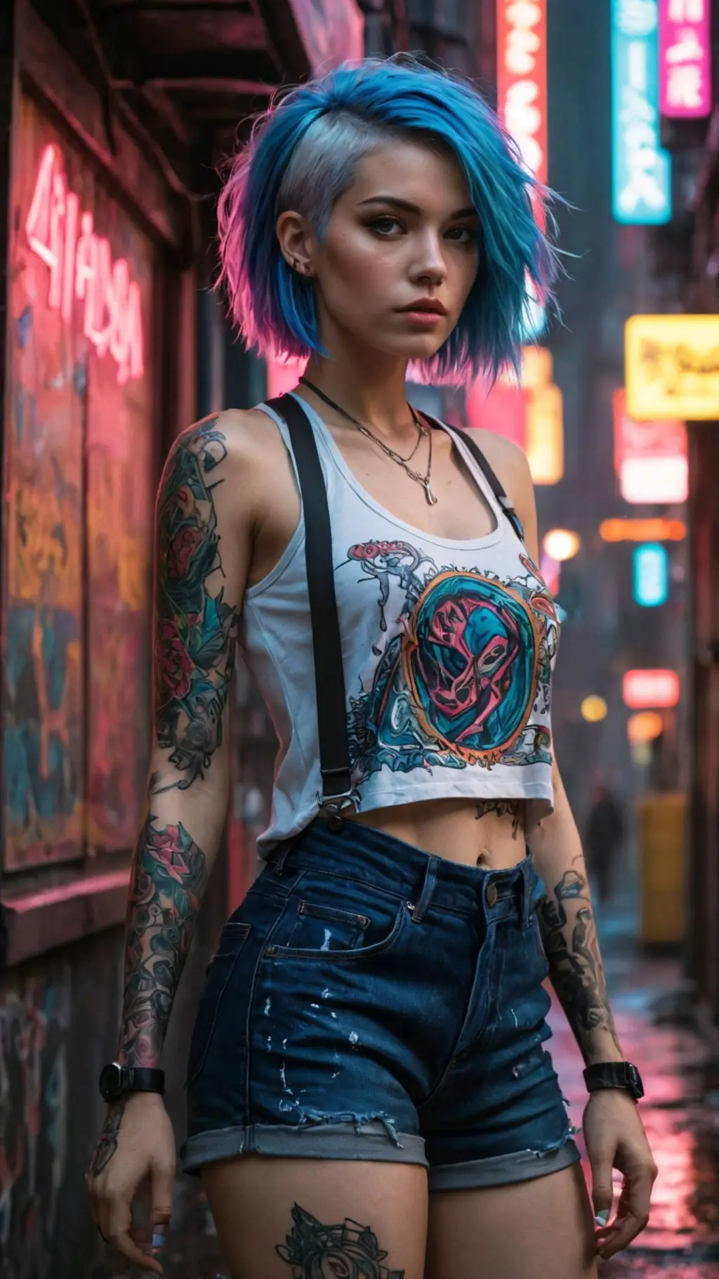 Talkie AI - Chat with cyberpunk blast 