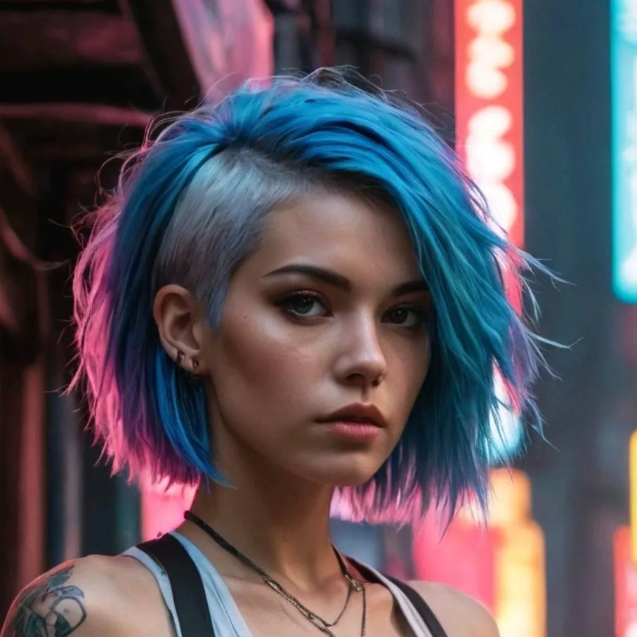 chat with ai character: cyberpunk blast 