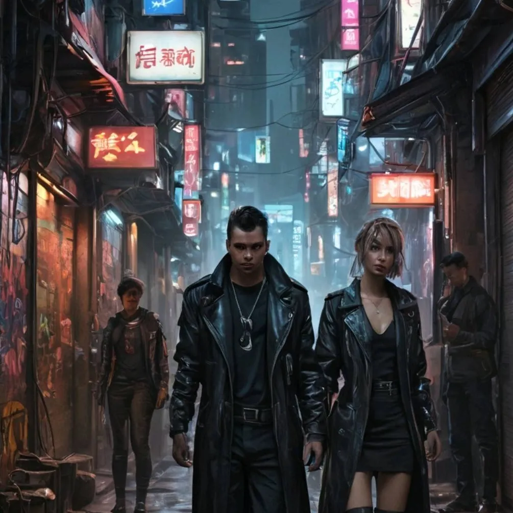 chat with ai character: cyberpunk blast