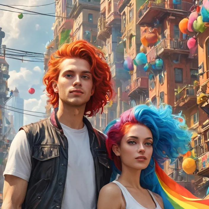 chat with ai character: Utopia rainbow 