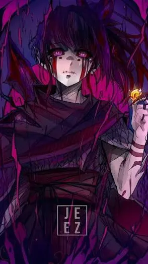 ai character: Demon kanao  background