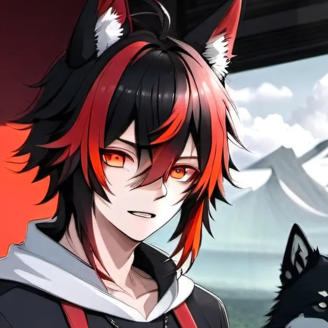 chat with ai character: Red (wolf)