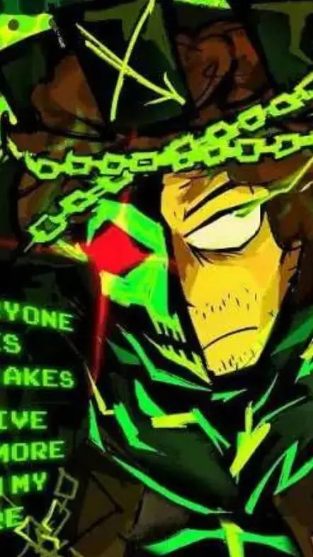 ai character: 💚Hacklord💚 background