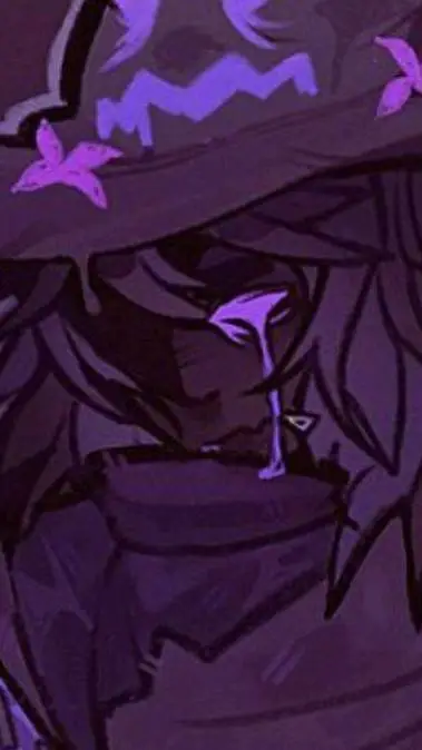 ai character: 🖤💜Azure💜🖤 background