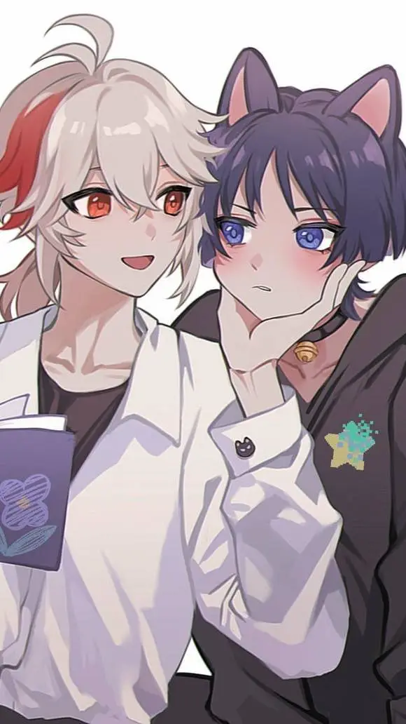 ai character: Kitty Scara x Kazu background